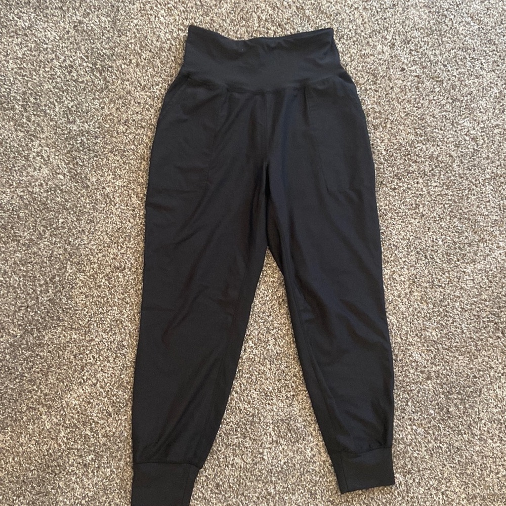 Old Navy Black Track Jogger Pants